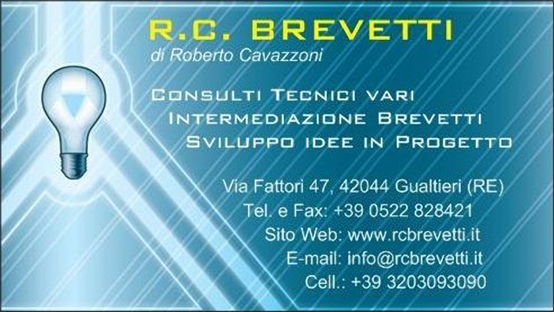 RCBrevetti.it del Dr. Roberto Cavazzoni